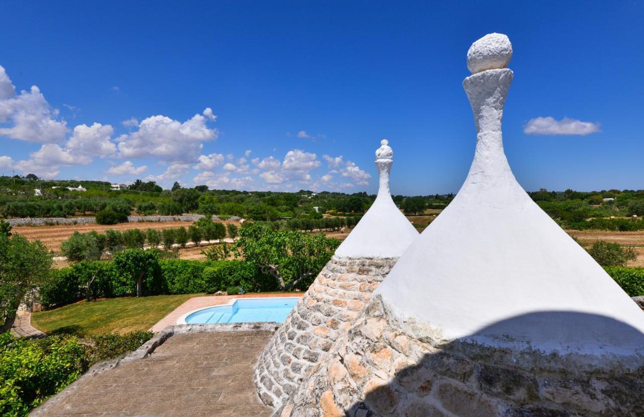 Terra Sessana Ville E Trullo Con Piscina Privata Ostuni Luaran gambar