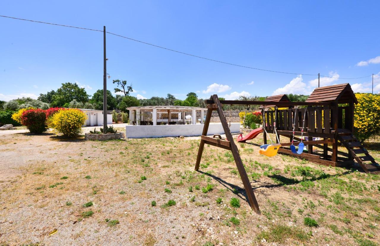 Terra Sessana Ville E Trullo Con Piscina Privata Ostuni Luaran gambar