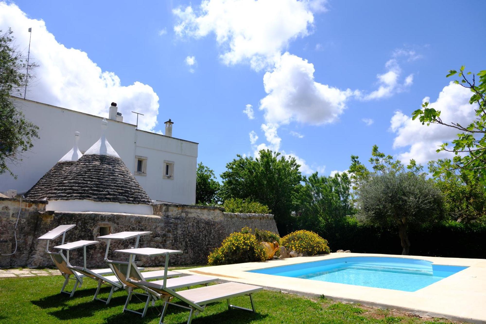 Terra Sessana Ville E Trullo Con Piscina Privata Ostuni Luaran gambar