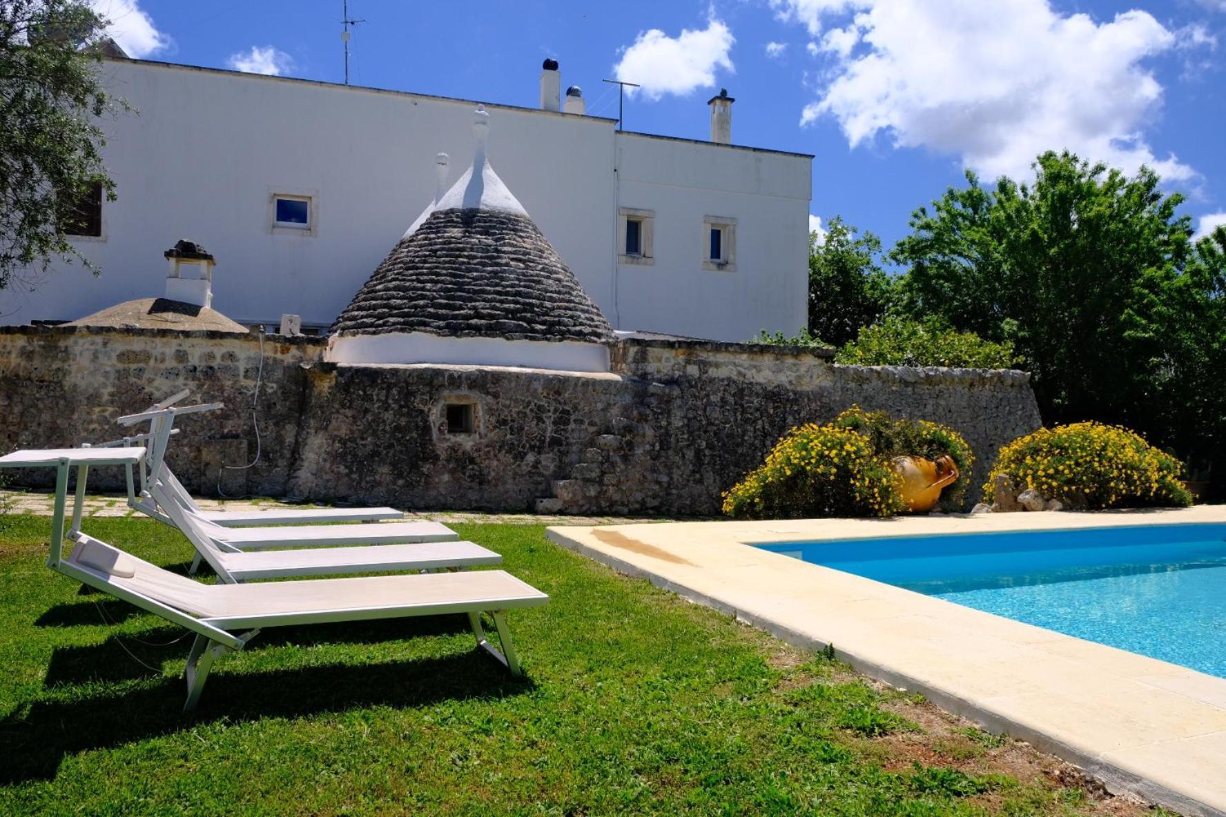 Terra Sessana Ville E Trullo Con Piscina Privata Ostuni Luaran gambar