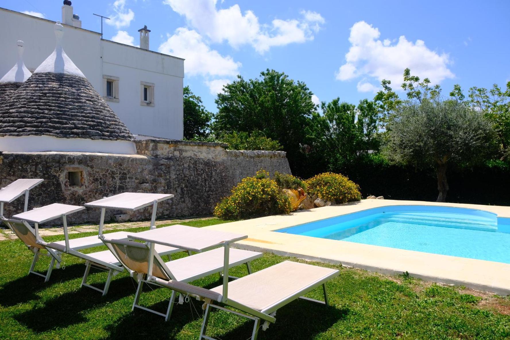 Terra Sessana Ville E Trullo Con Piscina Privata Ostuni Luaran gambar