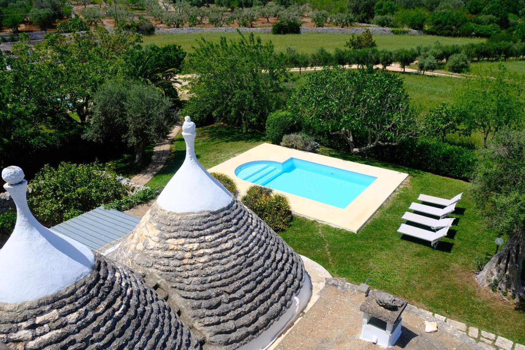 Terra Sessana Ville E Trullo Con Piscina Privata Ostuni Luaran gambar
