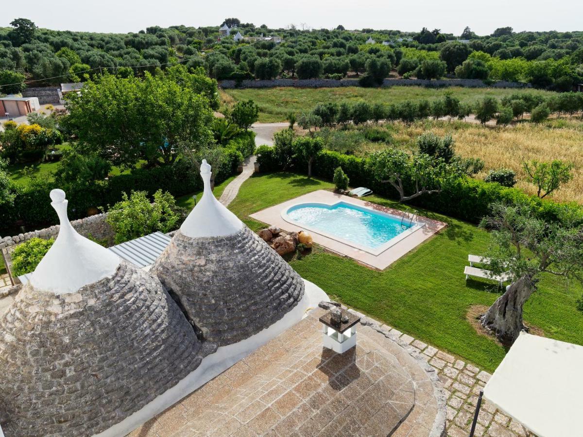 Terra Sessana Ville E Trullo Con Piscina Privata Ostuni Luaran gambar