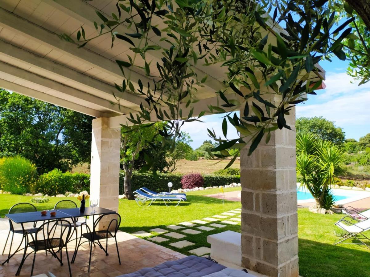 Terra Sessana Ville E Trullo Con Piscina Privata Ostuni Luaran gambar